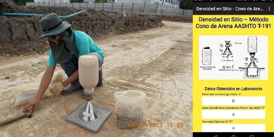 Field Density Testing in Savannah Georgia: Sand Cone Compaction Control